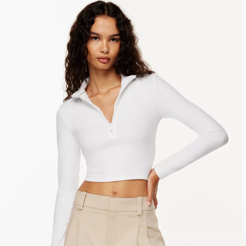 Sunday Best by Aritzia “BestHug™ Monarch 1/2 Zip Longsleeve”